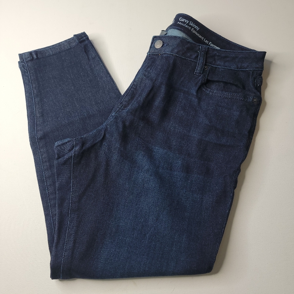 Amazon Essentials Curvy Skinny Jeans Size 16 Short